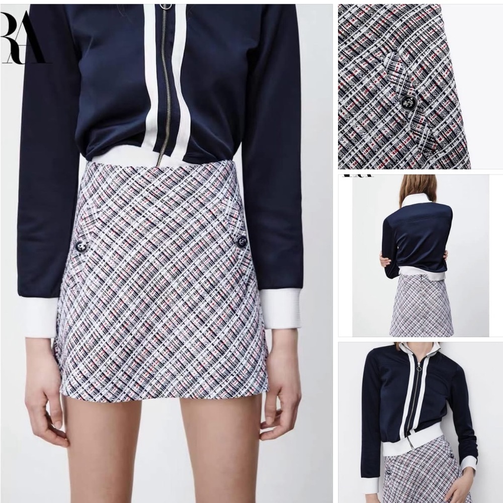 ZARA mini skirt size L